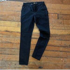 Carhartt slim fit black work pants